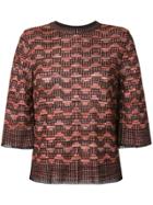 M Missoni Knitted Top - Pink & Purple