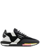 Ghoud Glitter Detail Sneakers - Black