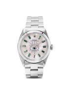 Jacquie Aiche Rolex Oyster Perpetual Eye 34mm - Silver