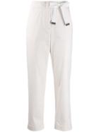 Peserico Bow-tie Trousers - White