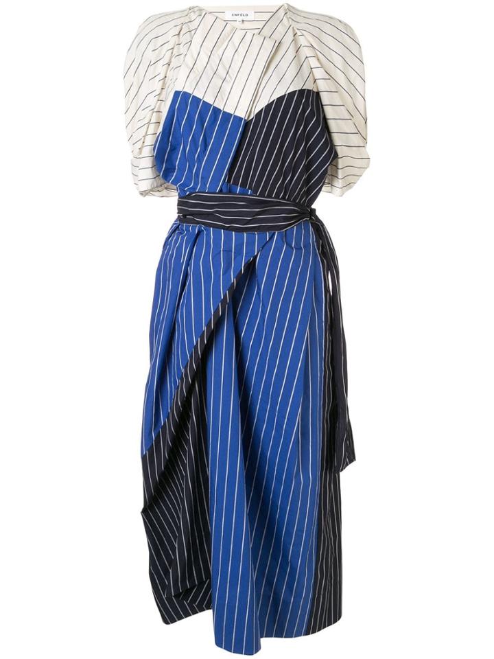 Enföld Asymmetrical T-shirt Dress - Multicolour