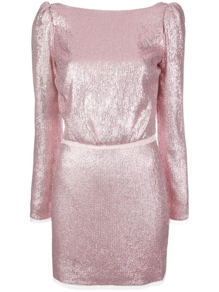 Rachel Zoe Cadence Sequin Mini Dress - Pink