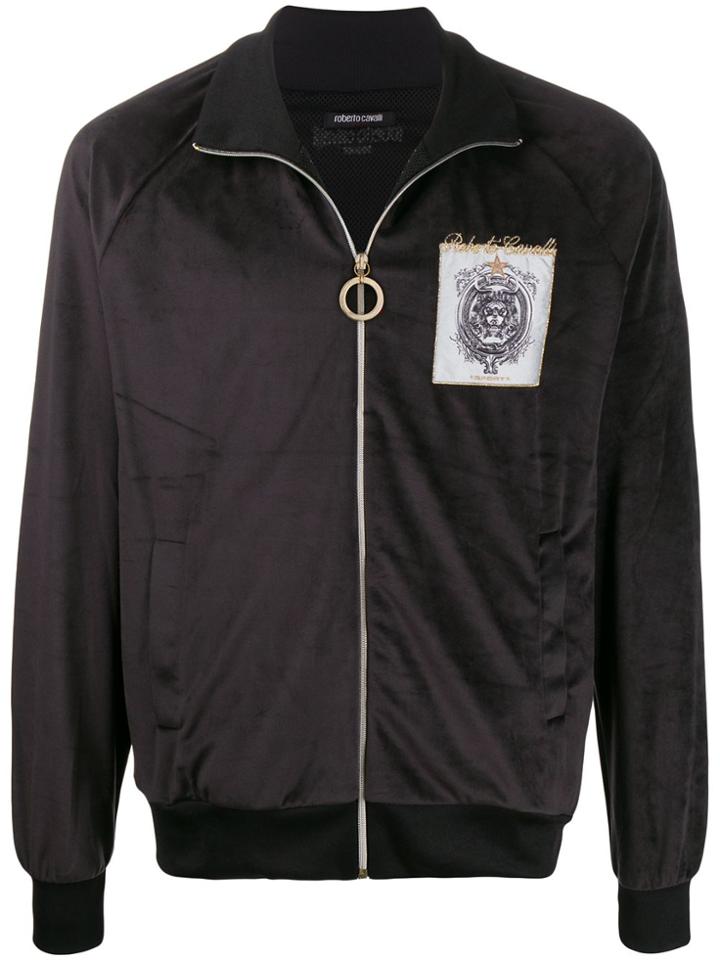 Roberto Cavalli Sports Bomber Jacket - Black