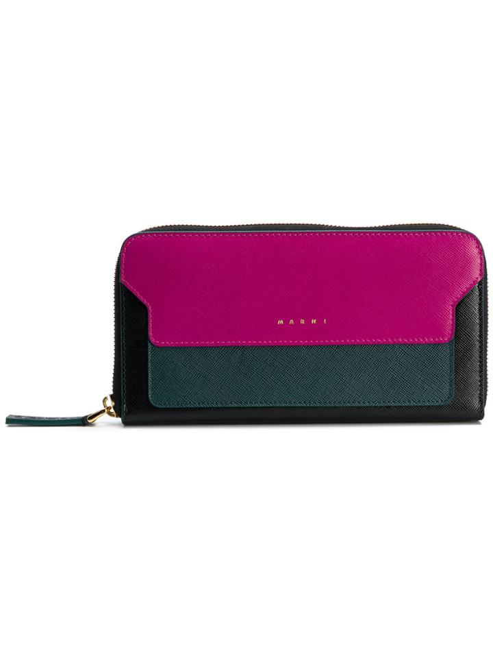Marni Rectangular Wallet - Black