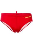 Dsquared2 - L.a. Beach Swim Slips - Men - Polyamide/elastodiene - 52, Red, Polyamide/elastodiene