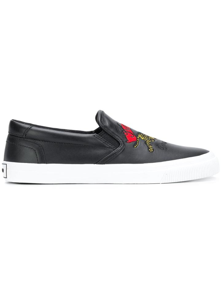 Kenzo Bamboo Tiger Sneakers - Black