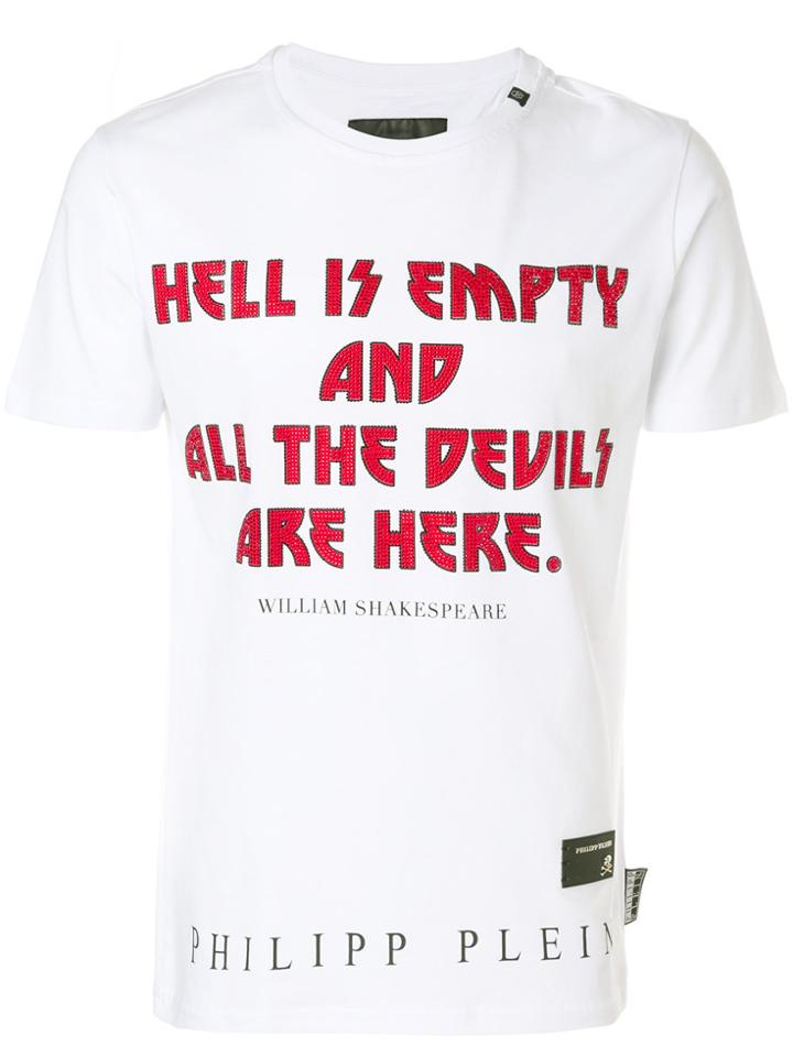 Philipp Plein Sugar-s T-shirt - White