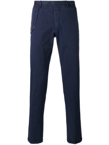 Biagio Sananiello - Skinny Trousers - Men - Cotton/spandex/elastane - 52, Blue, Cotton/spandex/elastane