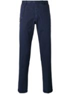 Biagio Sananiello - Skinny Trousers - Men - Cotton/spandex/elastane - 52, Blue, Cotton/spandex/elastane