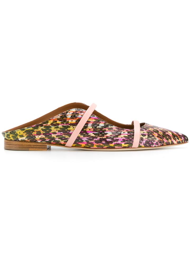 Malone Souliers Maureen Flat Mules - Multicolour