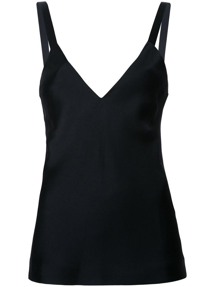 Haider Ackermann - V-neck Camisole - Women - Acetate/viscose - 38, Black, Acetate/viscose