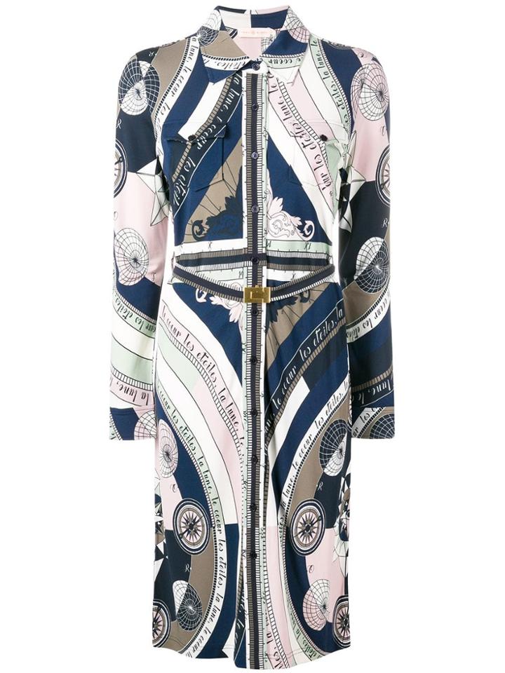 Tory Burch Christa Shirtdress - Blue