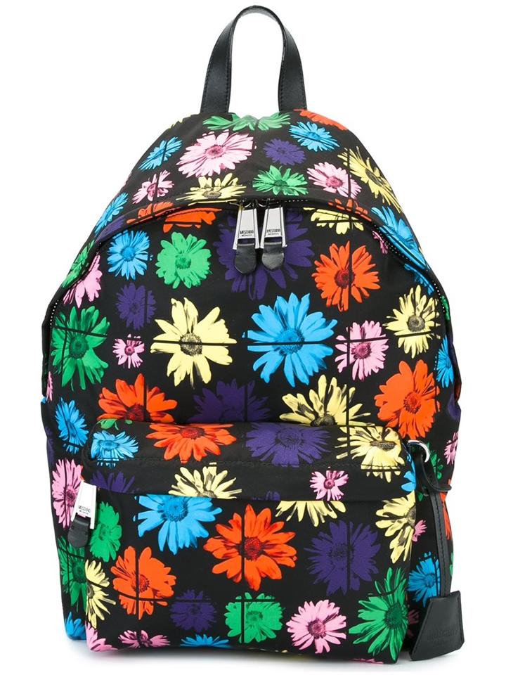 Moschino Daisy Print Backpack