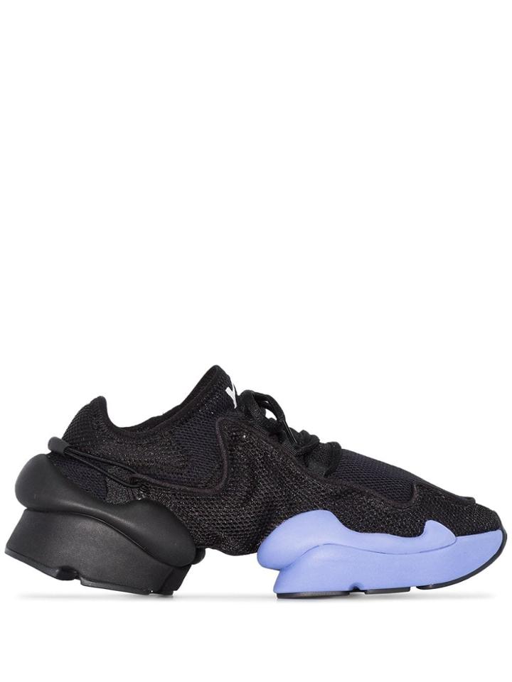 Y-3 Low Top Ren Sneakers - Black