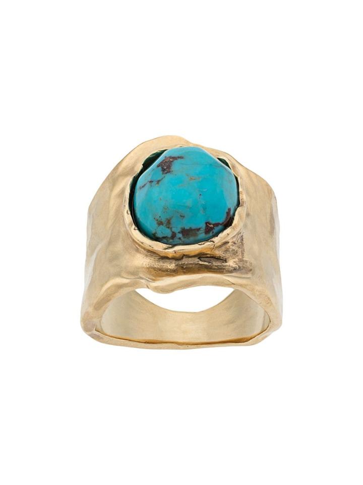 Goossens Hammered Ring - Gold