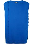 Raf Simons - Oversized Vest - Unisex - Wool - One Size, Blue, Wool