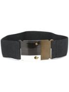 Erika Cavallini 'lily' Belt, Women's, Size: Large, Blue, Linen/flax