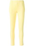 Adidas Striped Tapered Trousers - Yellow & Orange