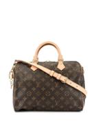 Louis Vuitton Pre-owned 2017 Speedy 30 Bandouliere 2way Bag - Brown