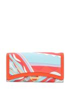 Emilio Pucci Printed Flap Purse - Orange
