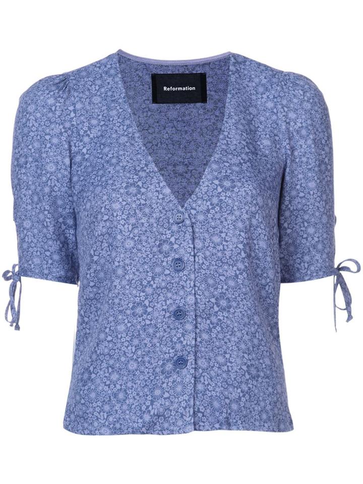 Reformation Hildy Top - Purple