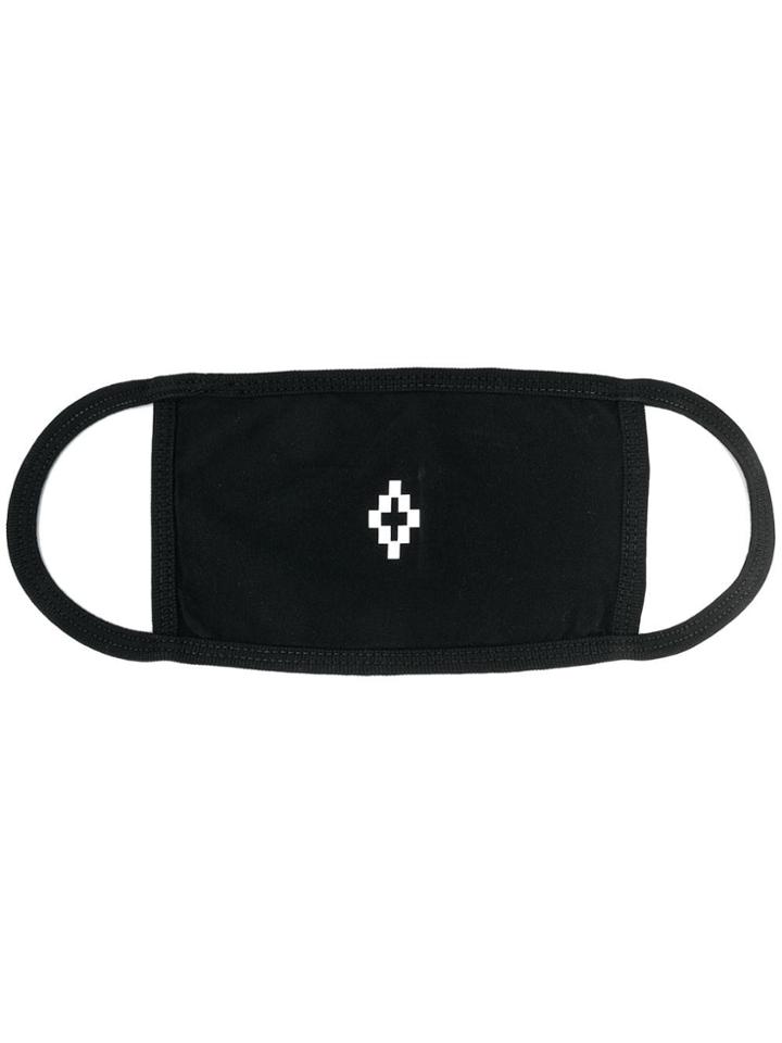 Marcelo Burlon County Of Milan Cross Logo Mask - Black