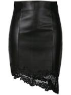 Balmain High-waisted Mini-skirt - Black
