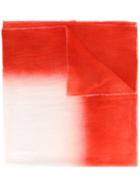 Faliero Sarti Gradient Scarf, Women's, Yellow/orange, Cotton