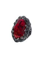 Lyly Erlandsson Red Winter Silver Ring - Metallic