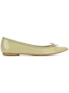 Repetto Pointed Toe Ballerinas - Green