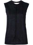 Victoria Victoria Beckham Basic Vest, Women's, Size: Xs, Black, Polyester/cotton
