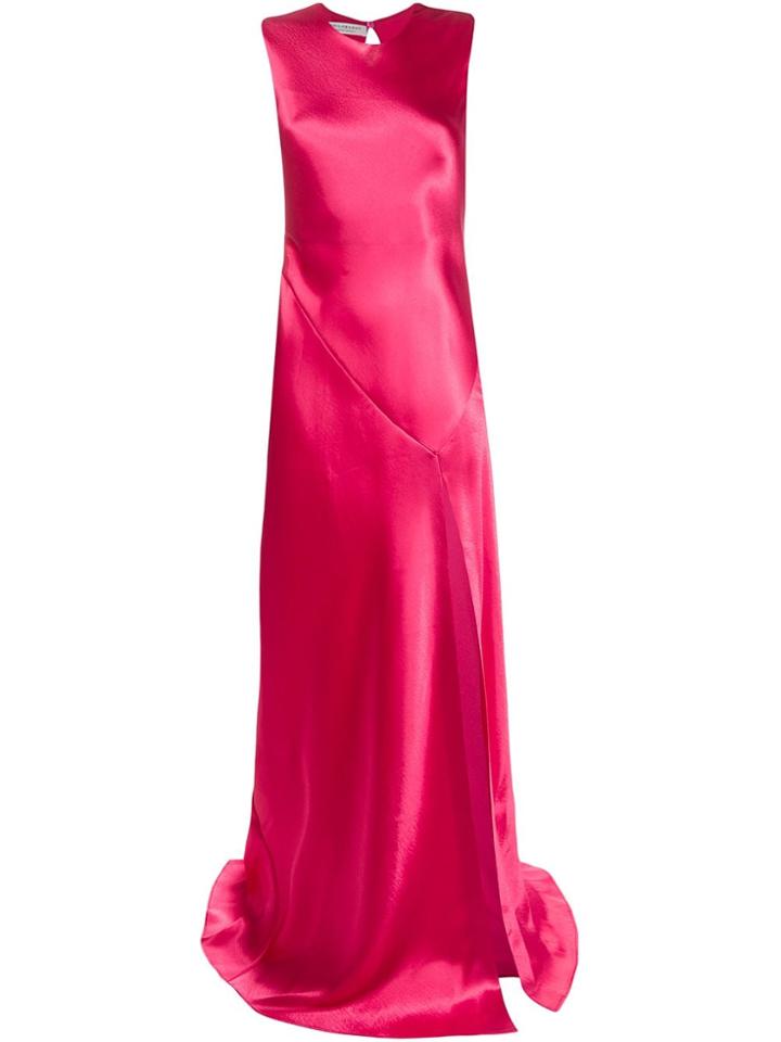 Philosophy Di Lorenzo Serafini Satin Maxi Dress - Pink
