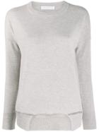 Fabiana Filippi Cut-out Detail Knit Sweater - Neutrals