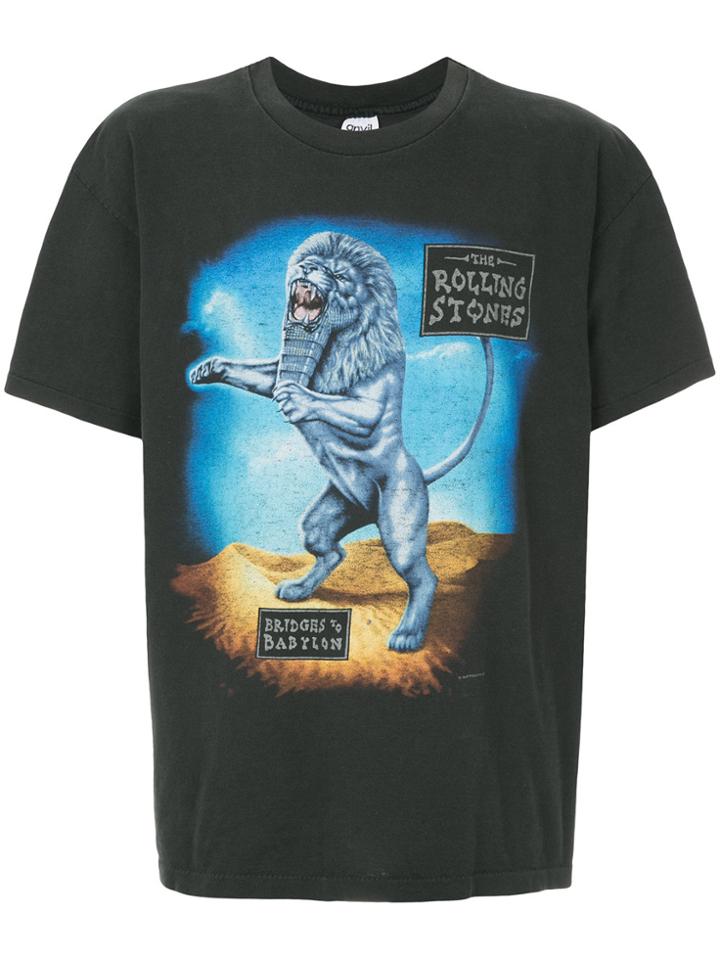 Fake Alpha Vintage The Rolling Stones T-shirt - Black