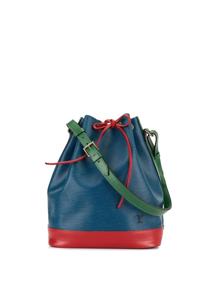 Louis Vuitton Pre-owned 1994 Noe Drawstring Shoulder Bag - Blue