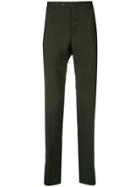Valentino Side Stripe Trousers - Green