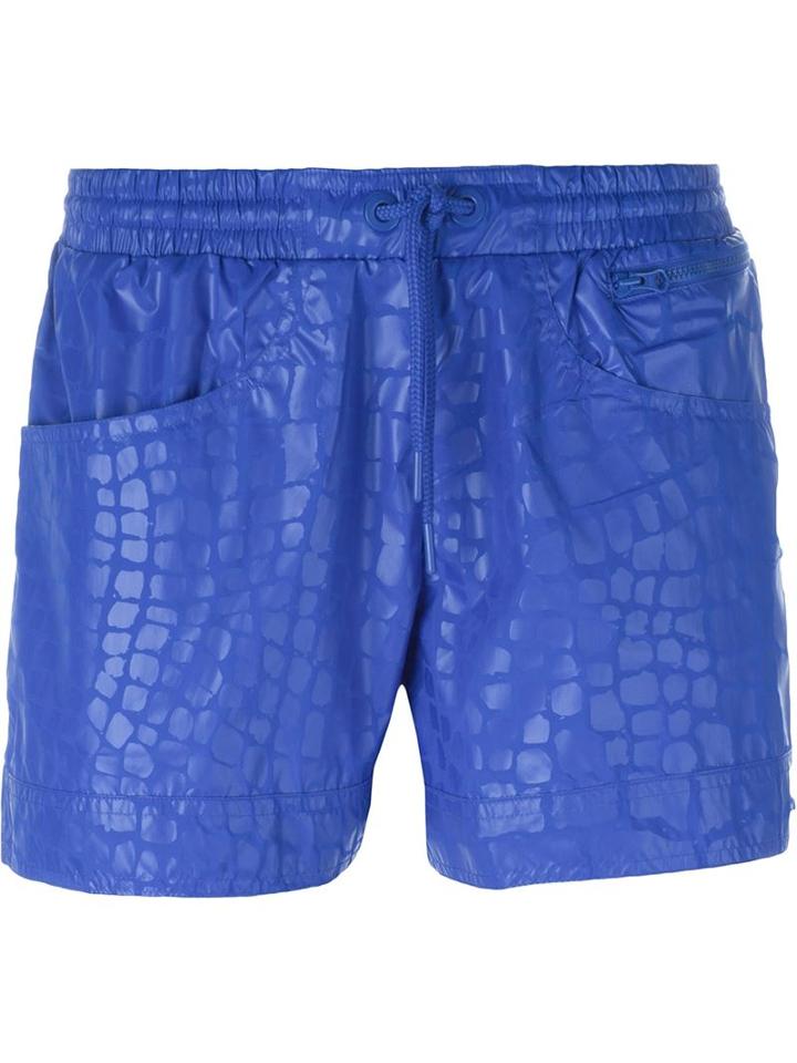 Adidas By Stella Mccartney 'studio Crocodile' Shorts