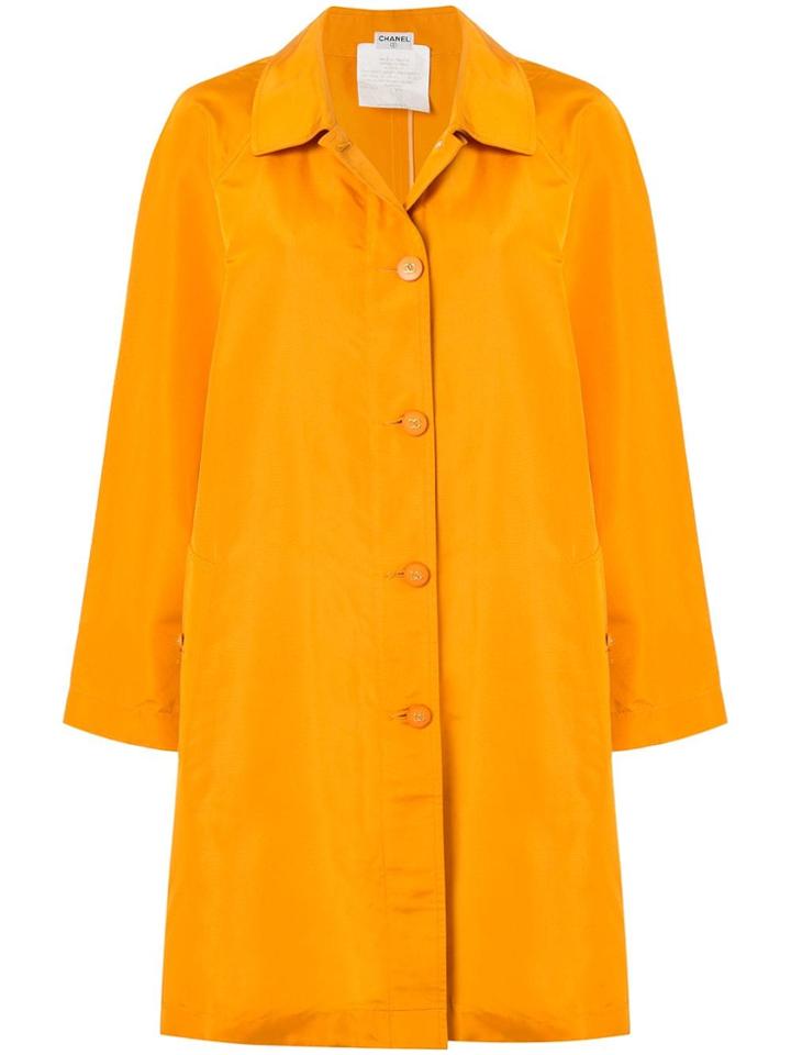 Chanel Pre-owned Cc Logos Long Sleeve Jacket - Yellow