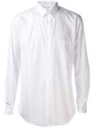 Comme Des Garçons Shirt Classic Collar Button Down, Men's, Size: Medium, White, Cotton