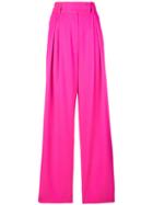 Styland Wide-leg Trousers - Pink & Purple