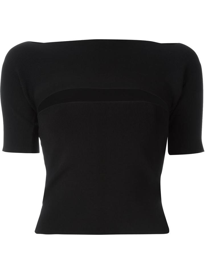 T By Alexander Wang Cut-out T-shirt