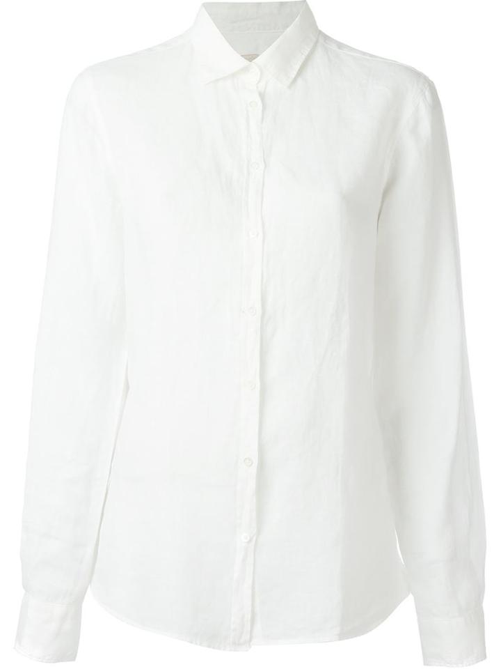 Massimo Alba Marge Shirt, Women's, Size: S, White, Linen/flax