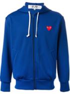 Comme Des Garçons Play Embroidred Heart Hoodie