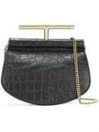 Petar Petrov Lizardskin Effect 'pull It' Cross Body Bag