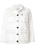 Courrèges Denim Jacket - White