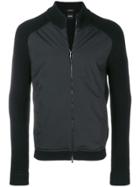 Boss Hugo Boss Zip-up Cardigan - Black