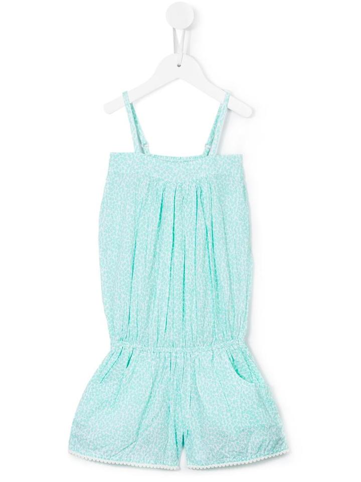 Elizabeth Hurley Beach Kids Cheetah Print Playsuit, Girl's, Size: 12 Yrs