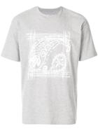Wooyoungmi Graphic Print T-shirt - Grey