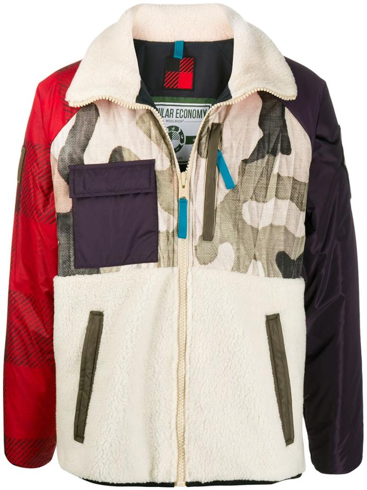 Woolrich Second Life Sherpa Jacket - Purple
