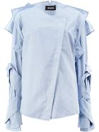 Moohong Deconstructed Shirt - Blue
